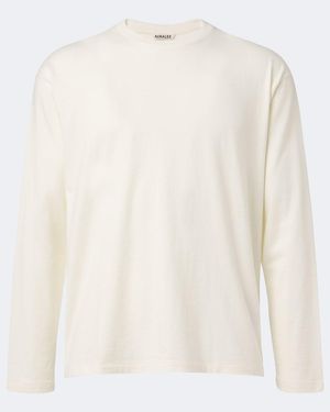 AURALEE T-Shirt - Bianco