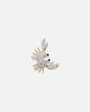 Yvonne Léon Crustace 9Kt Single Earring With Diamonds - White
