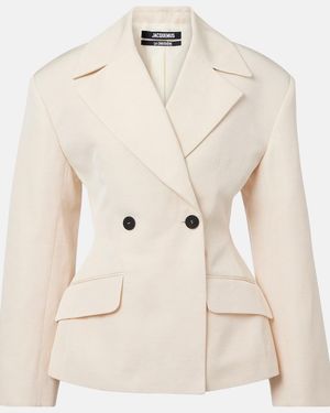 Jacquemus Norma Blazer - Natural