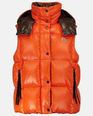 Moncler Luzule Puffer Vest - Orange