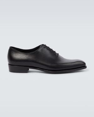 George Cleverley Merlin Leather Oxford Shoes - Black