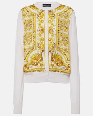Dolce & Gabbana Buttoned Cardigan - Yellow