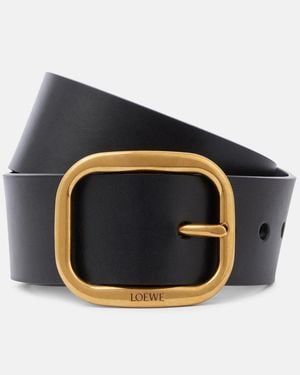 Loewe Leather Belt - Blue