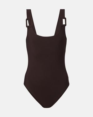Karla Colletto Juni Swimsuit - Brown
