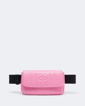Goldbergh Nara Small Quilted Belt Bag - Pink