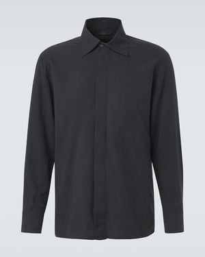 Saman Amel Silk Shirt - Blue
