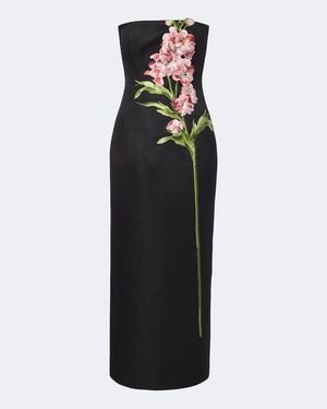 LEO LIN Verziertes Bustierkleid Rayna - Schwarz