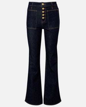 Ulla Johnson Lou Flared Jeans - Blue