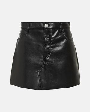 FRAME Le High 'n' Tight Miniskirt - Black