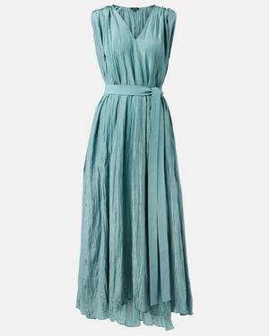 JOSEPH Martini Silk Maxi Dress - Blue
