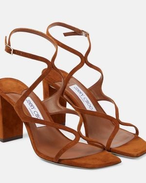 Jimmy Choo Azie 85 Sandals - Brown