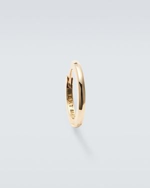 Mateo Einzelner Ohrring Aus 14Kt Gelbgold - Weiß