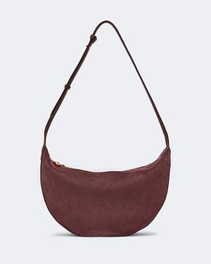 JOSEPH Bolso Al Hombro Bean Large De Ante - Morado