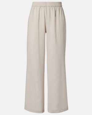 JADE Swim Pantalones Anchos Mika Semitransparentes - Neutro
