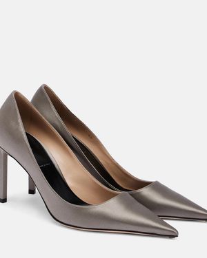 Tom Ford Betty 85 Satin Court Shoes - Brown