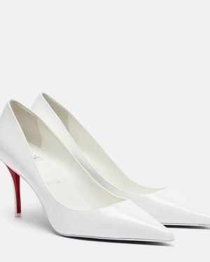 Christian Louboutin Pumps Miss Z Aus Lackleder - Weiß