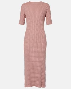 Varley Fara Midi Dress - Pink