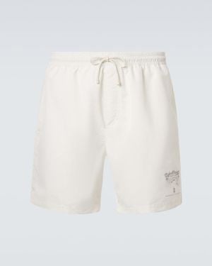 Brunello Cucinelli Swim Trunks - White
