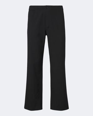 The Row Ramil Virgin Wool Wide-Leg Pants - Black