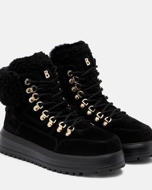 Bogner Antwerp 23B Suede Ankle Boots - Black