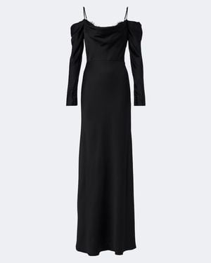 Rebecca Vallance Schulterfreies Abendkleid Noire - Schwarz