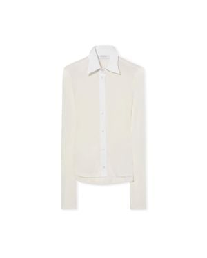 Off-White c/o Virgil Abloh Second Skin Long Sleeve Shirt - White