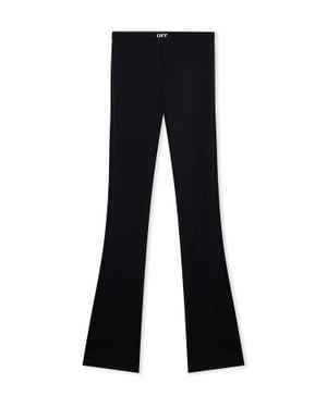 Off-White c/o Virgil Abloh Off Stamp Sleek Split Leggings - Black