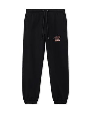 Off-White c/o Virgil Abloh Off- C/O Ac Milan Cuffed Sweatpants - Black