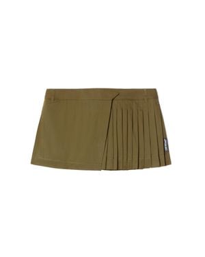 Off-White c/o Virgil Abloh Savana Mini Skirt - Green