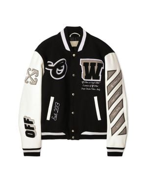 Off-White c/o Virgil Abloh Jacket With Logo - Black
