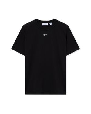 Off-White c/o Virgil Abloh T-Shirt Industrial Half Arrow - Nero