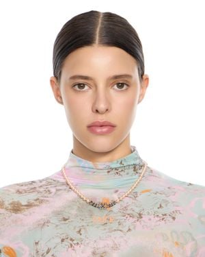 Off-White c/o Virgil Abloh Arrow Pearl Full Necklace - White