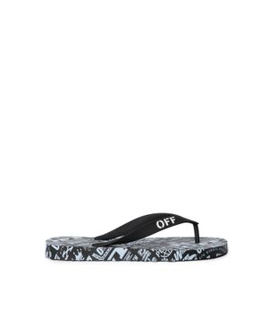 Off-White c/o Virgil Abloh Off Stamp Flip Flops - White