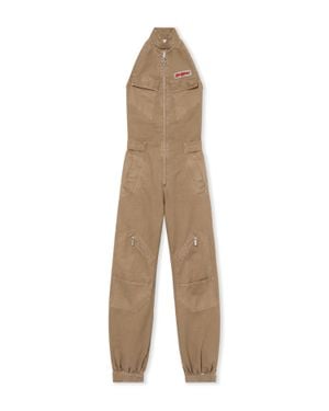 Off-White c/o Virgil Abloh Canvas Pocket Jumpsuit - Natural