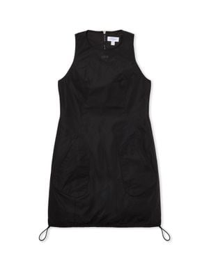 Off-White c/o Virgil Abloh Tech Taffeta Pocket Mini Dress - Black