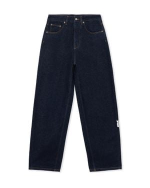Off-White c/o Virgil Abloh Balloon Denim Trousers - Blue