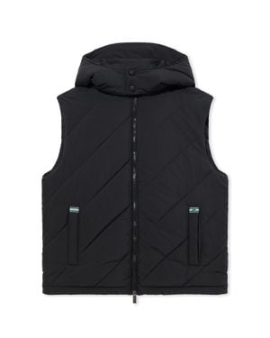 Off-White c/o Virgil Abloh Arrow Diagonal Puffer Vest - Black