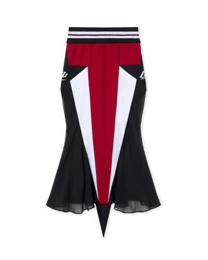 Off-White c/o Virgil Abloh Track Star Skirt - Red