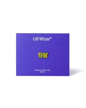 Off-White c/o Virgil Abloh Initials Dubrae Charm - Purple