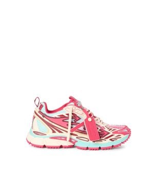 Off-White c/o Virgil Abloh Be Right Back Fishnet Trainers - Pink