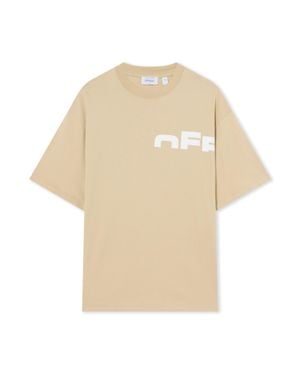Off-White c/o Virgil Abloh Off Shared Skate T-Shirt - Natural