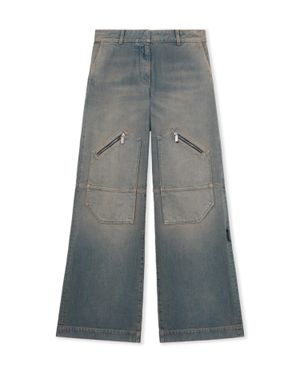 Off-White c/o Virgil Abloh Big Pockets Denim Pants - Gray