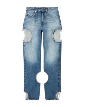 Off-White c/o Virgil Abloh JEANS METEOR BLU VINTAGE
