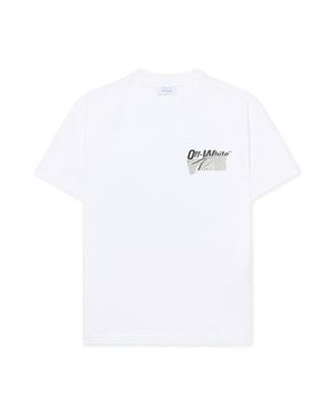 Off-White c/o Virgil Abloh Soundsystem Tape Regular T-Shirt - White