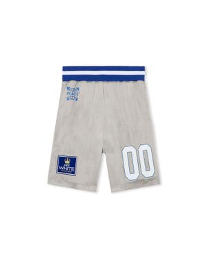 Off-White c/o Virgil Abloh Dyed Vi Sat 00 Loose Shorts - Blue