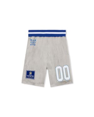 Off-White c/o Virgil Abloh Dyed Vi Sat 00 Loose Shorts - Blue