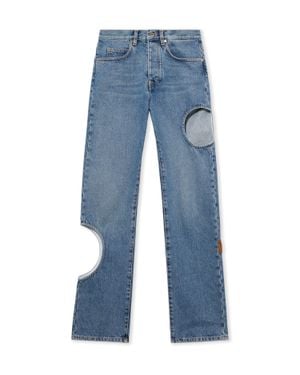 Off-White c/o Virgil Abloh Meteor Denim Trousers - Blue