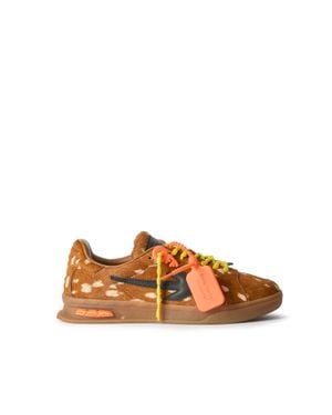 Off-White c/o Virgil Abloh End Of Play Trainers - Brown