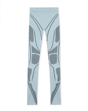 Off-White c/o Virgil Abloh Seamless Race Pants - Blue