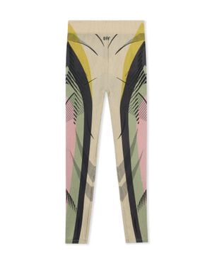 Off-White c/o Virgil Abloh Seamless Col Block Capri Pants - Multicolor